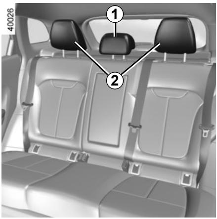 RENAULT Kadjar (2015-2018) - APPUIS-TÊTE ARRIÈRE - 1