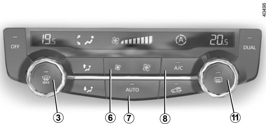 RENAULT Kadjar (2015-2018) - CLIMATISATION AUTOMATIQUE (3/6) - 1