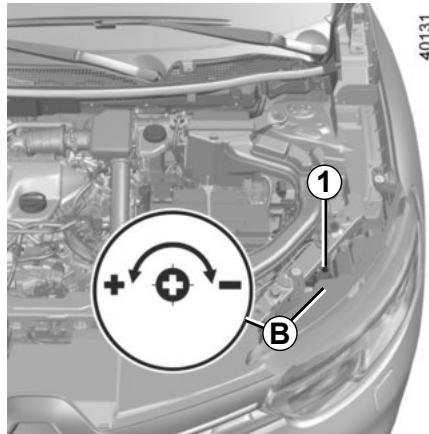 RENAULT Kadjar (2015-2018) - RÉGLAGE DES FAISCEAUX LUMINEUX (2/2) - 1