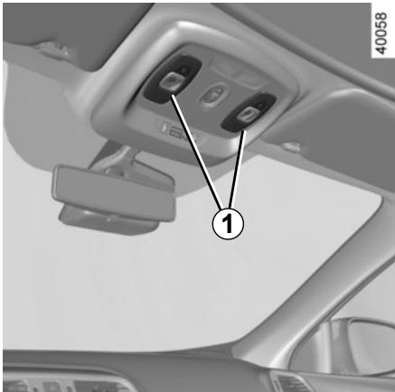 RENAULT Kadjar (2015-2018) - ÉCLAIRAGE INTÉRIEUR - 1