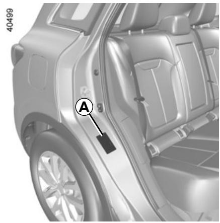 RENAULT Kadjar (2015-2018) - PLAQUES D'IDENTIFICATION VÉHICULE - 1