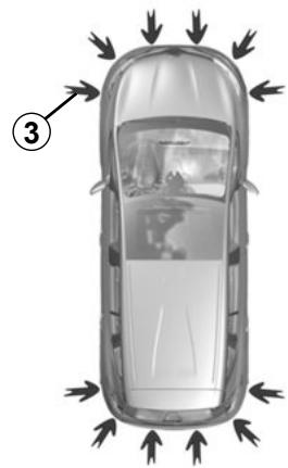 RENAULT Kadjar (2015-2018) - Activation, désactivation de la caméra de recul - 3