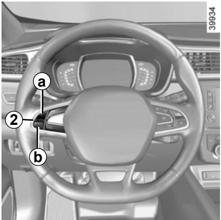 RENAULT Kadjar (2015-2018) - RÉGULATEUR-LIMITEUR DE VITESSE : fonction limiteur (2/3) - 1