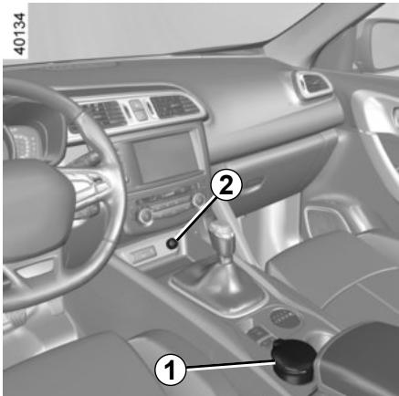 RENAULT Kadjar (2015-2018) - CENDRIER, ALLUME-CIGARES, PRISE ACCESSOIRES - 1