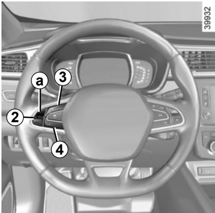 RENAULT Kadjar (2015-2018) - RÉGULATEUR-LIMITEUR DE VITESSE : fonction régulateur (4/4) - 1
