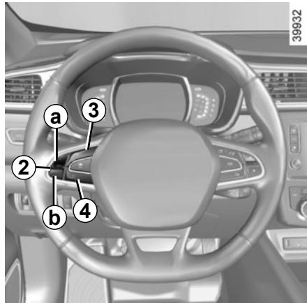 RENAULT Kadjar (2015-2018) - RÉGULATEUR-LIMITEUR DE VITESSE : fonction régulateur (1/4) - 3
