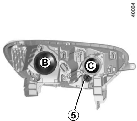 RENAULT Kadjar (2015-2018) - PROJECTEURS AVANT : remplacement des lampes (2/3) - 1