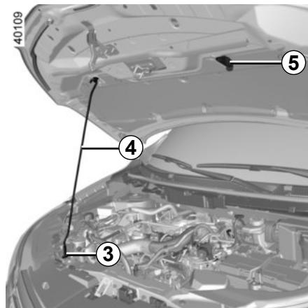 RENAULT Kadjar (2015-2018) - Ouverture du capot - 1