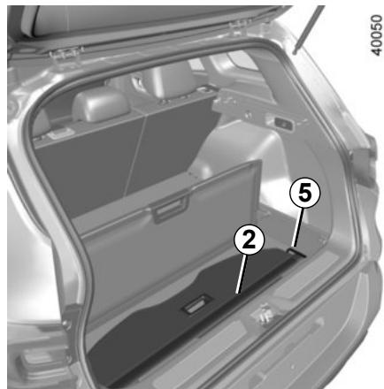 RENAULT Kadjar (2015-2018) - Repose du cache-bagages - 2