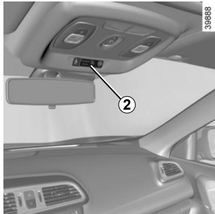 RENAULT Kadjar (2015-2018) - Activation des airbags passager avant - 1