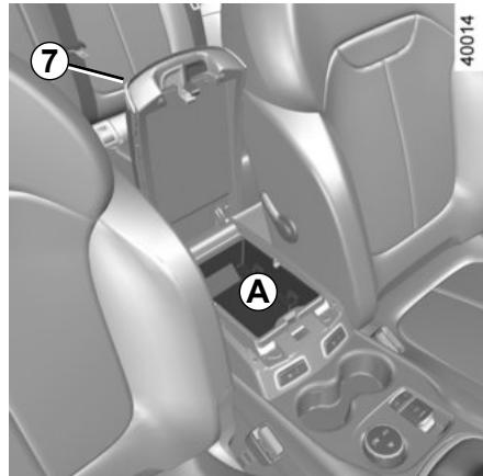RENAULT Kadjar (2015-2018) - Vide-poches accoudoir central avant B - 1