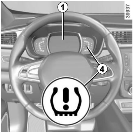RENAULT Kadjar (2015-2018) - SYSTÈME DE SURVEILLANCE DE PRESSION DES PNEUMATIQUES (2/3) - 1