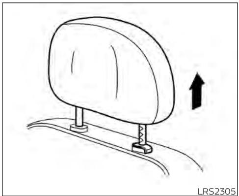 NISSAN Kicks (2024) - Pour l'appuie-tête non régable - 1