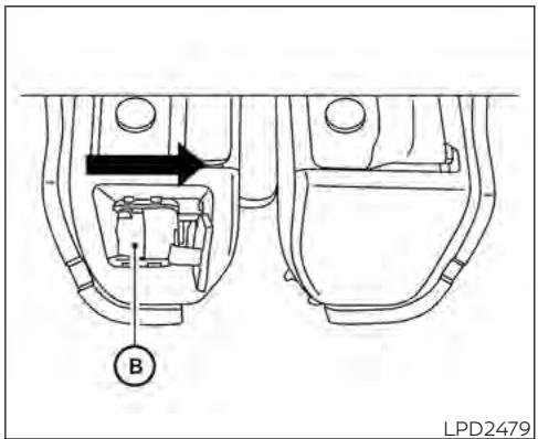 NISSAN Kicks (2024) - TRAPPE du réservoir de carburant - 1