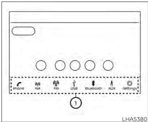 NISSAN Kicks (2024) - Comment utiliser le bouton VOL (volume) et PUSH (alimentation) - 1
