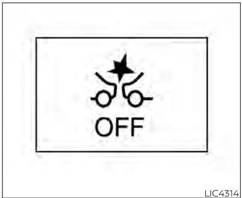 NISSAN Kicks (2024) - Commutateur OFF (hors fonction) des systèmes de conduite (selon l'équipement) - 1