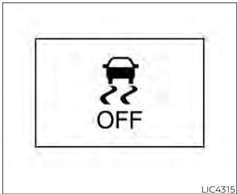 NISSAN Kicks (2024) - Interrupteur de neutralisation du systeme de controlle dynamique du vehicule (selon l'equipement) - 1