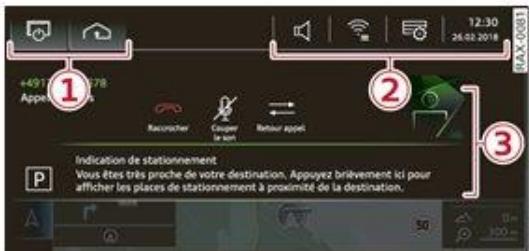AUDI Q3 (2018-2024) - Centre de notifications - 1
