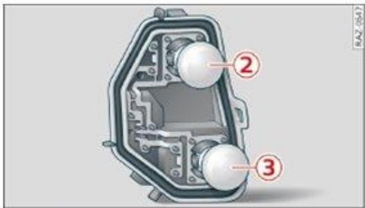 AUDI Q3 (2018-2024) - Remplacement des ampoules (partie latérale) - 2