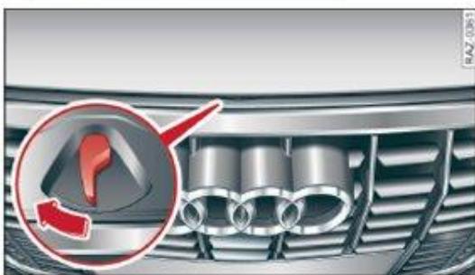 AUDI Q3 (2018-2024) - Ouverture/fermeture du capot-moteur - 2