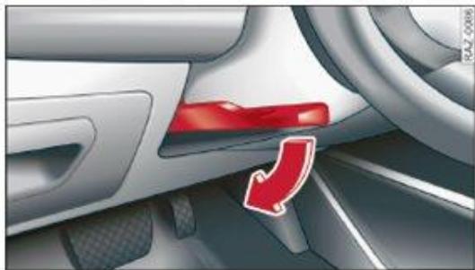 AUDI Q3 (2018-2024) - Réglage manuel de la position du volant de direction - 1