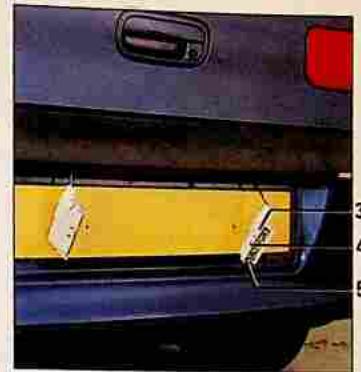 RENAULT Safrane Phase 2 (1996-2002) - FEUX arrière (remplacement des lampes) - 6