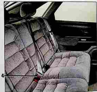 RENAULT Safrane Phase 2 (1996-2002) - La ceinture trois points - 4