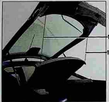 RENAULT Safrane Phase 2 (1996-2002) - Tablette arriere - 1