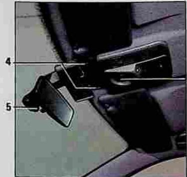 RENAULT Safrane Phase 2 (1996-2002) - Éclaireurs intérieurs (remplacement des lampes) - 2