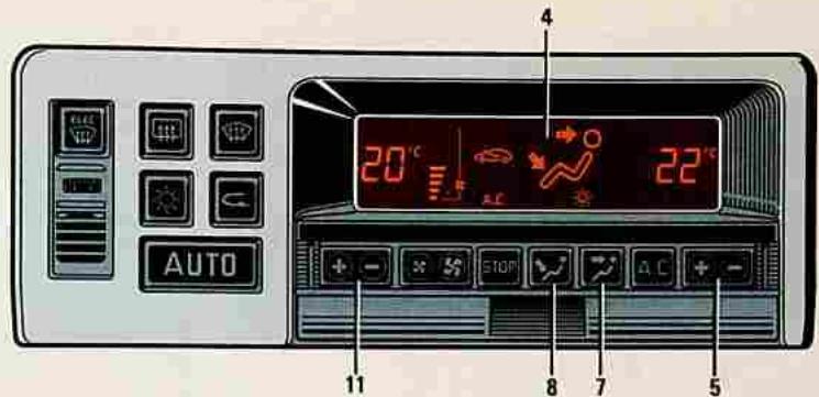 RENAULT Safrane Phase 2 (1996-2002) - Air conditionne automatique - 1