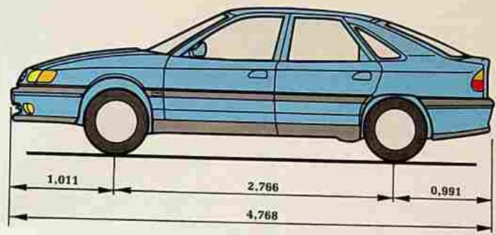 RENAULT Safrane Phase 2 (1996-2002) - A - plaque constructeur - 5