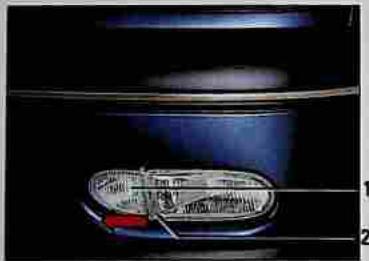 RENAULT Safrane Phase 2 (1996-2002) - Projecteurs avant avec LAMPES à décharge (replacement de LAMPES) - 5