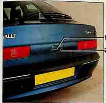 RENAULT Safrane Phase 2 (1996-2002) - COFFRE à bagages - 1