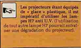 RENAULT Safrane Phase 2 (1996-2002) - Projecteurs avant avec LAMPES à décharge (replacement de LAMPES) - 4