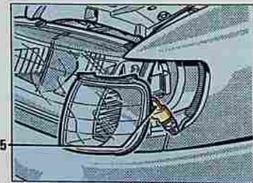 RENAULT Safrane Phase 2 (1996-2002) - Lampes des projecteurs - 1