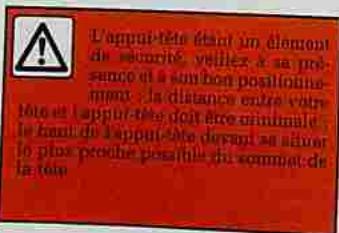 RENAULT Safrane Phase 2 (1996-2002) - Appuis-tete - 2