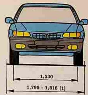 RENAULT Safrane Phase 2 (1996-2002) - A - plaque constructeur - 6