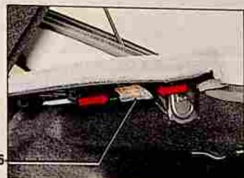 RENAULT Safrane Phase 2 (1996-2002) - Éclaireurs intérieurs (remplacement des lampes) - 5