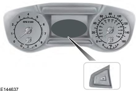 FORD Edge Phase 1 (2015-2018) - Commandes de l'écran d'information (type 1) - 1