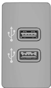 FORD Edge Phase 1 (2015-2018) - Ports USB - 1