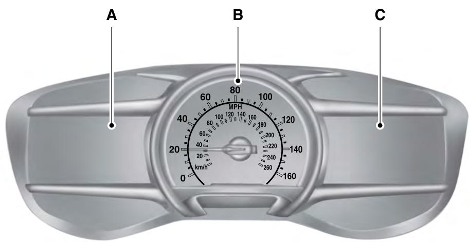 FORD Edge Phase 1 (2015-2018) - Rappel de bas niveau de carburant - 1