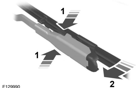 FORD Edge Phase 1 (2015-2018) - Remplacement des balais d'essuie-glace - 1