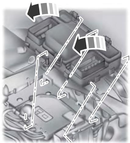 FORD Edge Phase 1 (2015-2018) - Boitier de distribution électrique - partie inférieure - 1