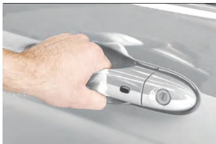 JEEP Compass Phase 1 (2016-2021) - Ouverture de la porte cote conducteur - 1