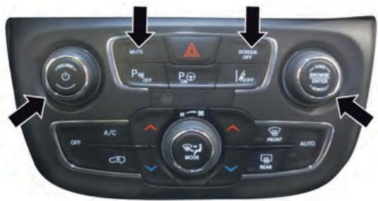 JEEP Compass Phase 1 (2016-2021) - COMMANDES - 2