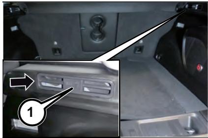 JEEP Compass Phase 1 (2016-2021) - Déverrouillage d'urgence du volet de replissage de carburant - 1