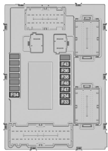 JEEP Compass Phase 1 (2016-2021) - CENTRALE DE LA PLANCHÉ DE BORD - 1