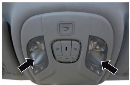 JEEP Compass Phase 1 (2016-2021) - PLAFONNIER AVANT - 1