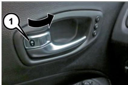 JEEP Compass Phase 1 (2016-2021) - Verrouillage manuel des portes - 1
