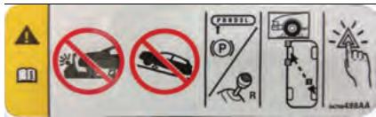 JEEP Compass Phase 1 (2016-2021) - Etiquette d'information de cric - 1